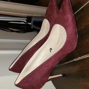Marc Fisher Burgundy Heels
